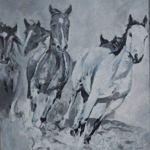 "Wild Horses" by Kate Parkes
