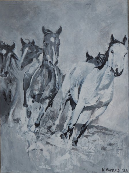 "Wild Horses" by Kate Parkes
